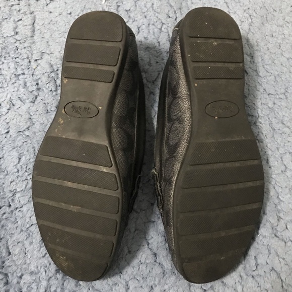 Coach Logo Loafers with Metal Logo - Picture 7 of 8